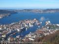Bergen, Blick vom Fløyen