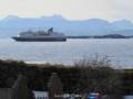 Weiterfahrt der MS Nordnorge