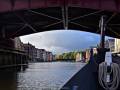 Nidelva, unter Bakke bru