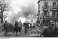 Bergen nach der Explosion der VOORBODE - Lizenz:CC-BY-SA / deutsches Bundesarchiv