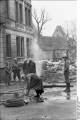 Bergen nach der Explosion der VOORBODE - Lizenz:CC-BY-SA / deutsches Bundesarchiv