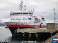 MS Vesterålen am Ausweichanleger in Hammerfest