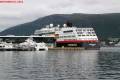 Tromsø: MS MIDNATSOL am neuen Terminal