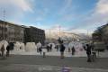 Schneeskulpturen auf dem Stortorget