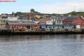 Vardø: Graffito am Hafen