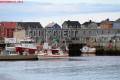 Vardø: Graffito am Hafen