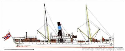 DS VESTERAALEN (1891) © by Mike Bent