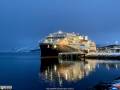 HAVILA CAPELLA im Hafen von Kirkenes, 18. Dezember 2021