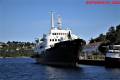 MS LOFOTEN in Kristiansand nach der Übergabe an Maritim videregående skole Sørlandet, 5. August 2021