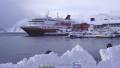 MS NORDKAPP in Honningsvåg