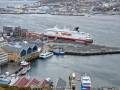 MS NORDNORGE, abwettern in Hammerfest, 7. November 2024