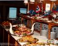 Buffet auf der NORDSTJERNEN 1981 (Bergen - Spitzbergen - Bergen)