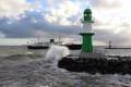 NORDSTJERNEN bei der Einfahrt nach Warnemünde am 28.09.24