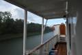 Oberdeck - seitlicher Ausgang mit Blick zur Nock
