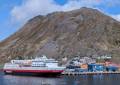 MS FINNMARKEN in Honningsvåg, Berth Nord - 06.06.2025
