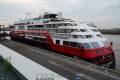 ROALD AMUNDSEN bei der ersten Ankunft in Hamburg am 11.Juli 2019