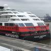 ROALD AMUNDSEN vor der ersten Abfahrt von Hamburg, 11.Juli 2019