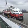 ROALD AMUNDSEN vor der ersten Abfahrt von Hamburg, 11.Juli 2019