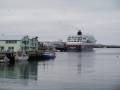 MS Trollfjord am Kai in Vardø