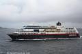 MS Trollfjord am Polarkreis