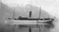 DS HAAKON VII - aus dem Buch "Det Nordenfjeldske Dampskibsselskab 1857-1957" - ©Hurtigruten ASA - Rechtsnachfolger der NFDS