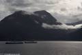 Im Storfjord - die Fähren Solavågen-Festøya