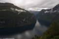 Blick auf den Geirangerfjord