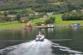Im Norangsfjord - Tenderboot nach Urke