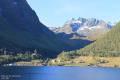 Im Hjørundfjord - Blick auf Øyra