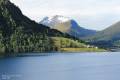 Im Hjørundfjord - Blick auf Hustadneset