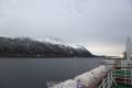 Blick auf Opstadhornet(737 m) und Heggdalshornet(684 m) auf der Insel Otrøya